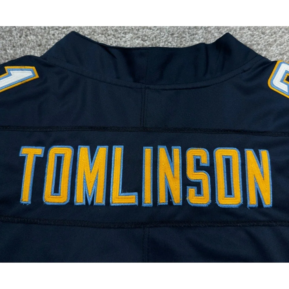 Nike LaDainian Tomlinson Chargers #21 Jersey Mens S NFL 100 On Field Stitched